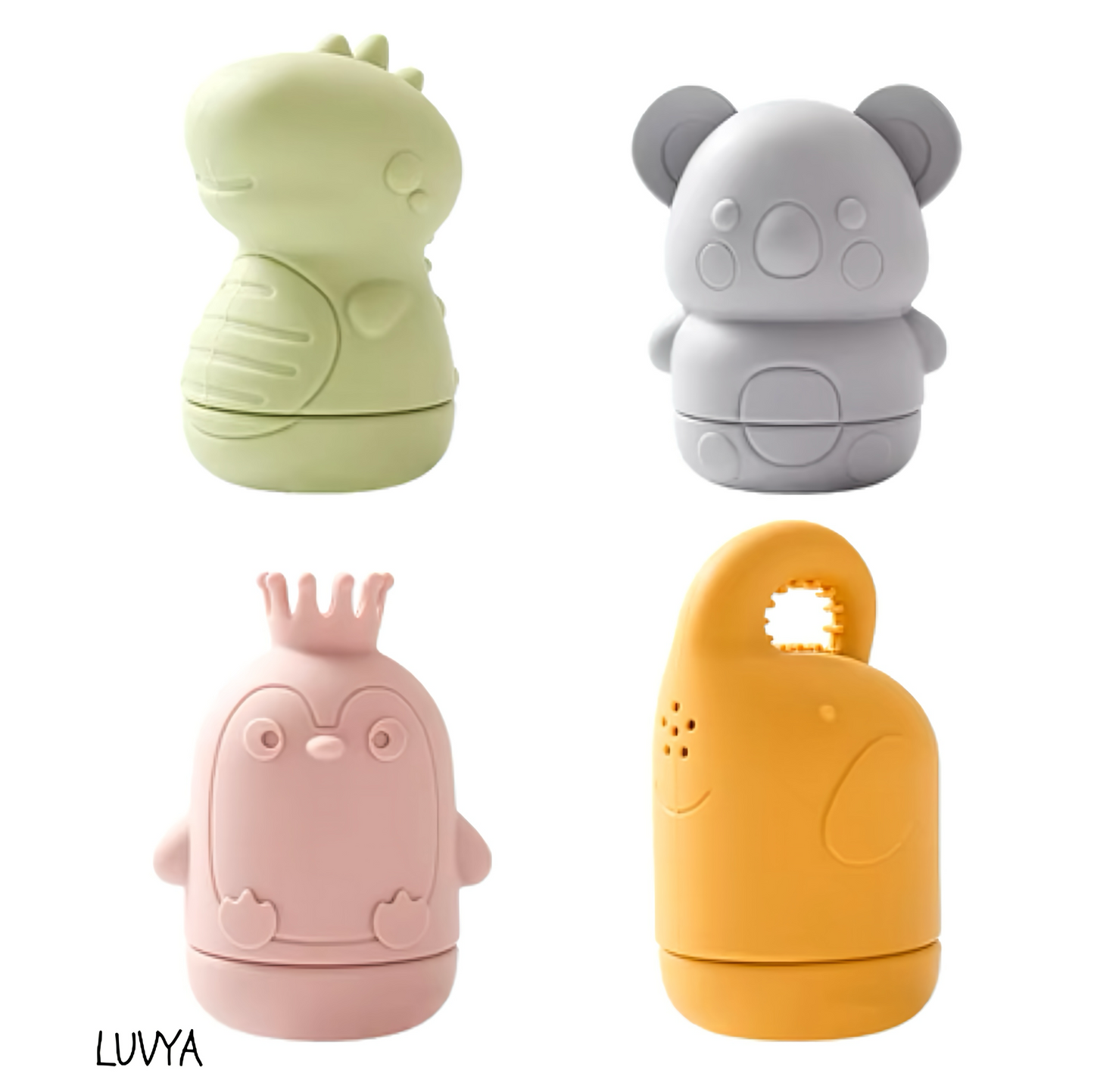 Petits Explorateurs de Bain - Jouets Animaux Détachables