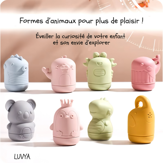 Petits Explorateurs de Bain - Jouets Animaux Détachables