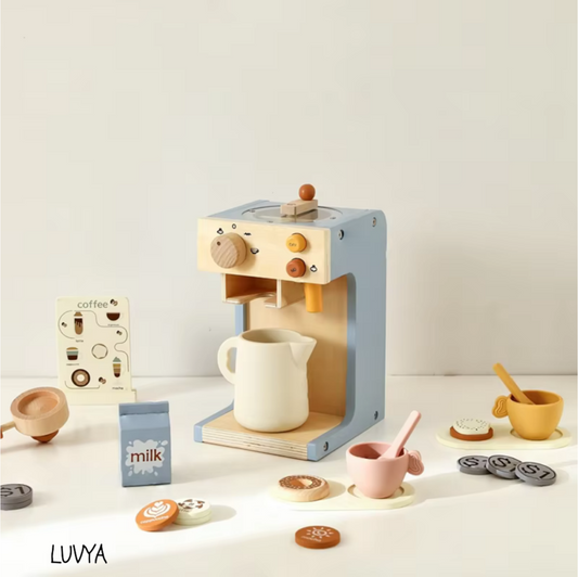 Mini Barista - Machine à Café en Bois